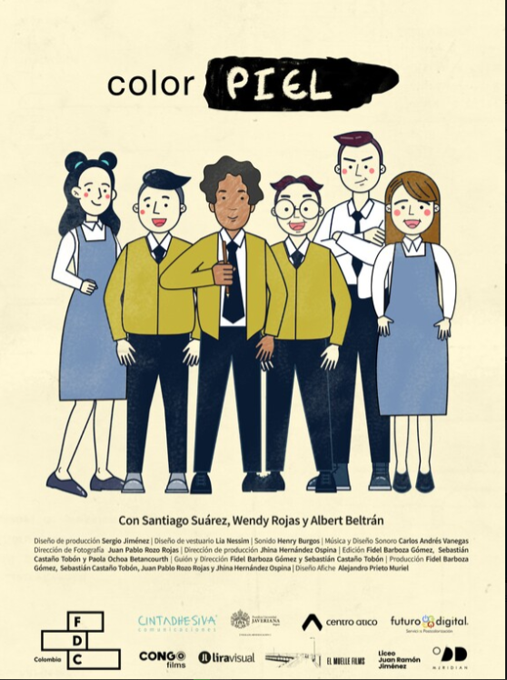 color piel poster
