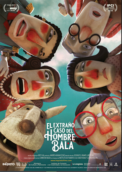 hombre bala poster